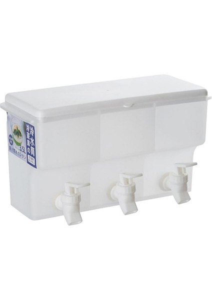 Beyaz 3.5l Musluklu Soğuk Su Isıtıcısı Büyük Kapasiteli Içecek Dispenseri Partiler Için Içecek Dispenserleri Günlük Kullanım Buzdolabı Su Kapları (Yurt Dışından)