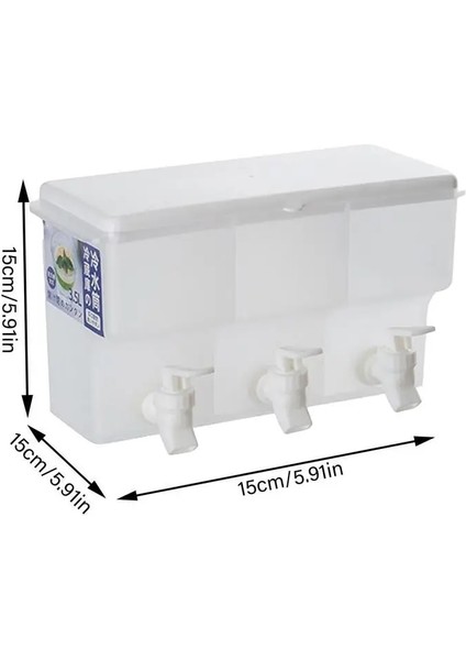 Beyaz 3.5l Musluklu Soğuk Su Isıtıcısı Büyük Kapasiteli Içecek Dispenseri Partiler Için Içecek Dispenserleri Günlük Kullanım Buzdolabı Su Kapları (Yurt Dışından) modelleri