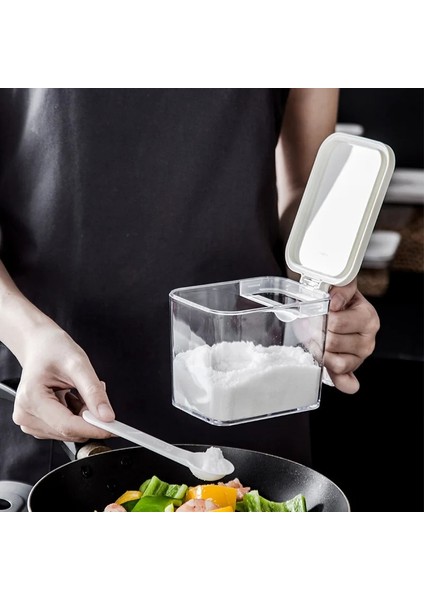 B Yaratıcı Mutfak Baharat Kutusu Duvar Asılı Kombinasyon Şeker ve Tuz Kavanoz Şeffaf Baharat Kutusu Yağdanlık Mühürlü Depolama Kavanoz (Yurt Dışından) indirimleri