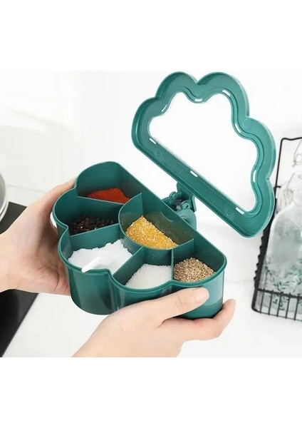 Beyaz Baharat Kutuları Seti Biber Şekerlik Tuzluk Baharat Çalkalayıcı Saklama Kavanozları Gadget Mutfak Aksesuarları Organizatör Çeşni Konteyner (Yurt Dışından)