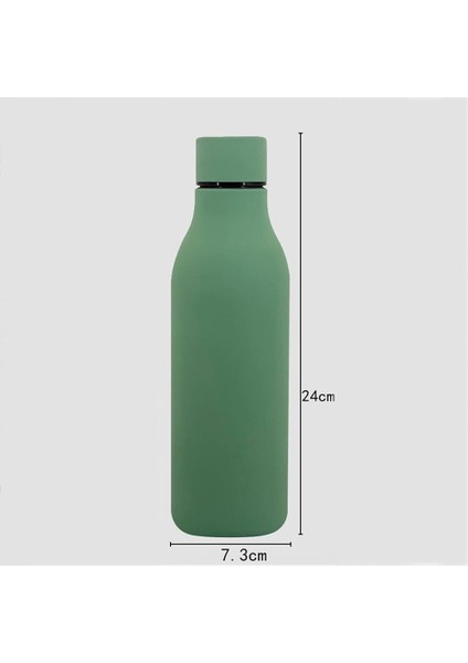 No.26 550ML Moda Yalıtımlı Paslanmaz Çelik Termos Kupa Spor Su Şişesi Sıcak Soğuk Su Şişesi Termos Kahve Fincan Şişesi (Yurt Dışından)