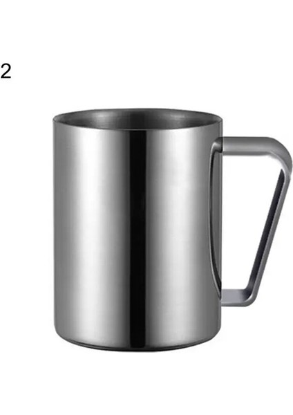 2 S 210-500ML 210/280/400/500ML Su Bardağı Çift Duvar Yalıtımlı Paslanmaz Çelik Kupalar Kahve Şişesi Bardak Içme Mil Drinkware Термокружка (Yurt Dışından)