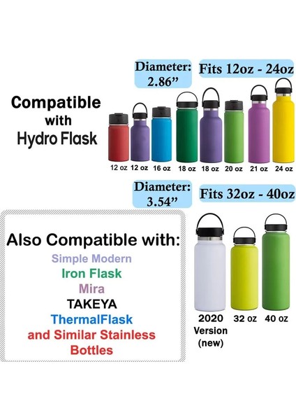 Gri, Hydro Flask Için 12 Ila 24OZ Silikon Çizme'ye Uyar 32OZ-40OZ Su Şişesi, Hydro Flask Su Şişesi Için Bpa Içermeyen Kaymaz Alt Kol Kapağı (Yurt Dışından)