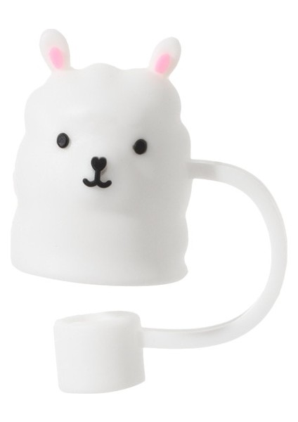 3.5x1.2 cm Yeni Sıçramaya Dayanıklı Karikatür Pipet Fişler Silikon Toz Geçirmez Kapak Pipet Ucu Kapağı Şeftali Çiçek Sızdırmazlık Kapakları Drinkware Aksesuarları (Yurt Dışından)