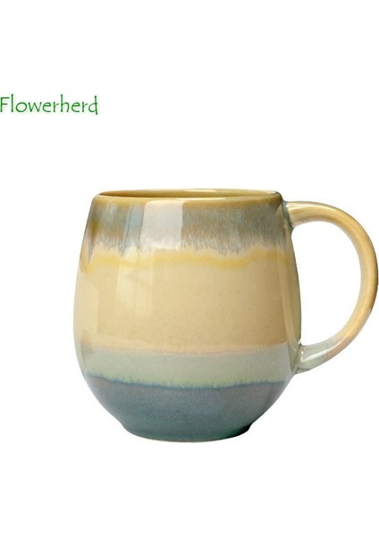 09 500 ml Pot Göbek Kupa Kahve Fincanı Iskandinav Kişilik Çay Bardağı Renkli Yaratıcı Fırın Değişimi Seramik Fincan Kupa Çift Hediye Bardaklar (Yurt Dışından) fırsatları