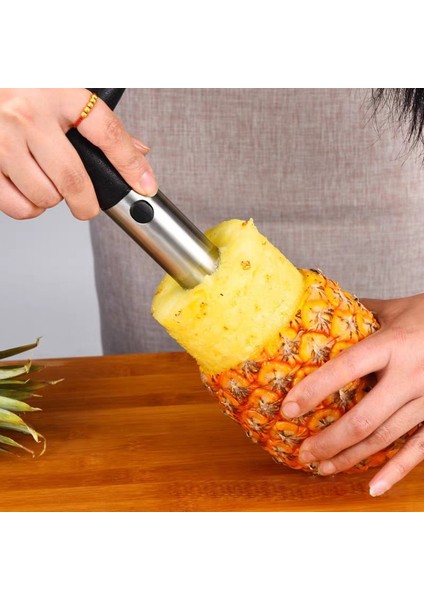 Sarı Ananas Dilimleme Soyucu Kesici Parer Bıçağı Paslanmaz Çelik Mutfak Meyve Araçları Pişirme Araçları Mutfak Aksesuarları Mutfak Alet (Yurt Dışından) fiyatları