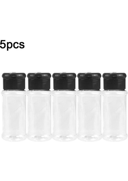 5 Adet 5 Adet 100 ml Baharat Kavanozları Baharat Tuz Biber Çalkalayıcı Baharat Kavanoz Baharat Organizatör Plastik Barbekü Çeşni Mutfak Gadget (Yurt Dışından) fiyatları