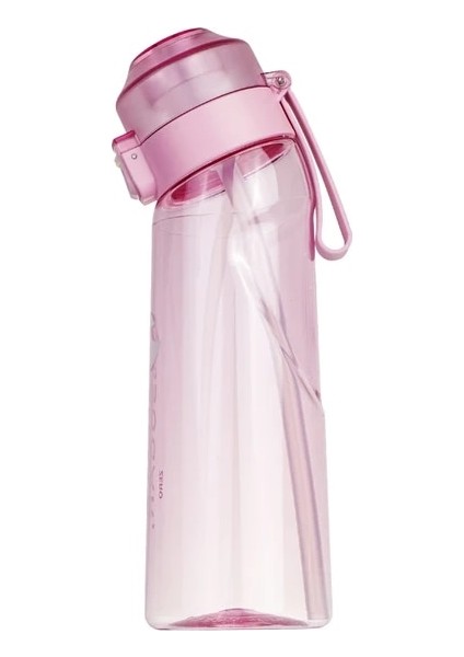 Pembe (Kapsülsüz) Hava Aromalı Su Şişesi Kokulu Su Bardağı Yeni Spor Su Şişesi Doğa Sporları Için Uygun Spor Moda Su Bardağı (Yurt Dışından)