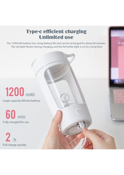 Mavi 650 ml Otomatik Kendini Karıştıran Kupa Elektrikli Tembel Otomatik Kahve Karıştırma Fincan Çay Karışımı Fincan Blender Sıcak Çikolata Karıştırıcılar Şişe Akıllı (Yurt Dışından)