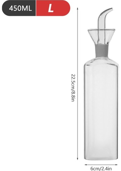 L 150/200/450 ml Cam Zeytinyağı Şişesi Sızdırmaz Damlayan Yağ Yenilebilir Soya Sosu Sirke Baharat Kavanoz Mutfak Malzemeleri (Yurt Dışından) fiyatları