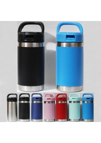 A9 12 Oz Çocuklar Su Şişesi Paslanmaz Çelik Bardak Saman Kapaklı 12 Oz Büyük Kapasiteli Spor Bardaklar En Kaliteli Kupalar (Yurt Dışından) fiyatları