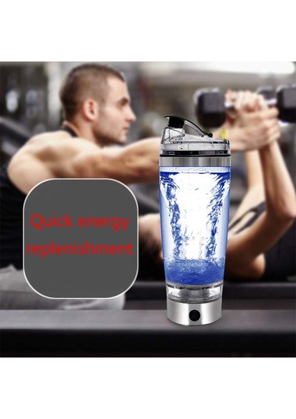 600ML-USB USB Şarj Edilebilir Elektrikli Karıştırma Kabı Taşınabilir Protein Tozu Çalkalayıcı Şişe Mikser Çalkalayıcı Şişe Protein Çalkalayıcı Protein Kupası Çalkalayıcı (Yurt Dışından) fiyatları