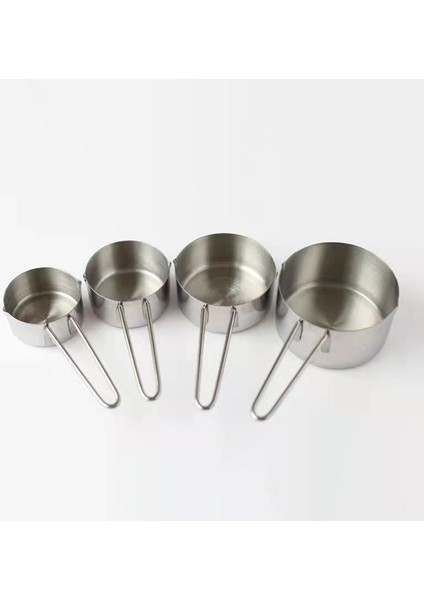 Altın 60ML 60/80/125/250ML Pişirme Ölçüm Kabı Paslanmaz Çelik Çift Ağızlı Süt Tereyağı Kahve Isıtıcı Kaşık Mutfak Ölçü Fincan Ölçekli (Yurt Dışından) indirimleri