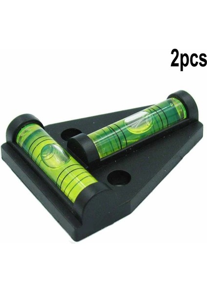 Sarı Ölçüm Araçları 2 Adet Akrilik Iki Yönlü T-Şekli Mini Leveler Kabarcık Su Terazisi Ağaç Işleme Fabrikası Makine Mobilya (Yurt Dışından) modelleri