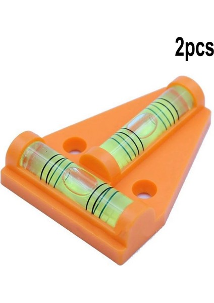 Sarı Ölçüm Araçları 2 Adet Akrilik Iki Yönlü T-Şekli Mini Leveler Kabarcık Su Terazisi Ağaç Işleme Fabrikası Makine Mobilya (Yurt Dışından) indirimleri