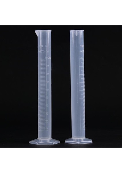 500 ml Şeffaf Ölçüm Plastik Dereceli Silindir Plastik Deneme Testi Sıvı Tüp Laboratuar Aracı 10/ 25/ 50/ 100/250 /500 /1000 ml (Yurt Dışından)