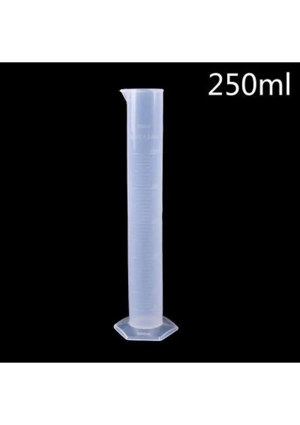 500 ml Şeffaf Ölçüm Plastik Dereceli Silindir Plastik Deneme Testi Sıvı Tüp Laboratuar Aracı 10/ 25/ 50/ 100/250 /500 /1000 ml (Yurt Dışından)
