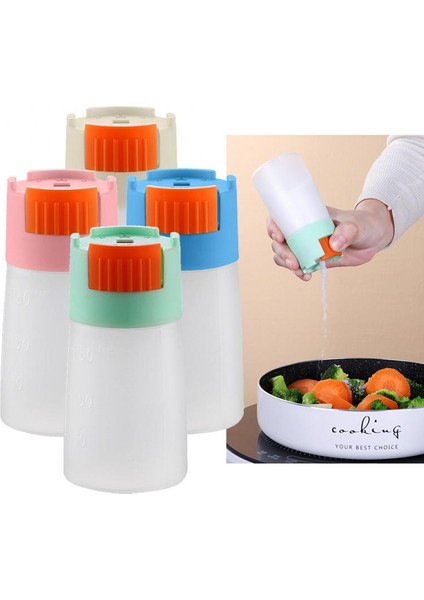 01 Tuzluk 0.5g Ölçüm Itme Tipi Tuz Tankı Şeker Şişesi Baharat Biber Çalkalayıcı Mühürlü Neme Dayanıklı Mutfak Depolama Aracı (Yurt Dışından) fiyatları