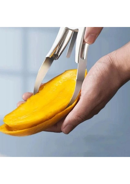 1 Adet Meyve Doğranmış Aracı Ayırıcı Meyve Soyucu Dilimleme Kesici Mango Kesme Bıçağı Mango Soyucu Mango Meyve Soyma Aracı (Yurt Dışından) modelleri