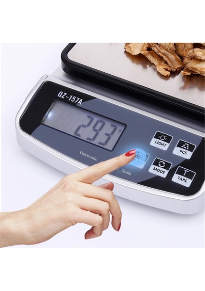 15KG 1g Gıda Elektronik 15KG Çok Fonksiyonlu Mutfak Ev Kahve Pişmiş Su Geçirmez Takı Hassas Tartı Ölçeği Ölçeği /0.1g (Yurt Dışından) modelleri
