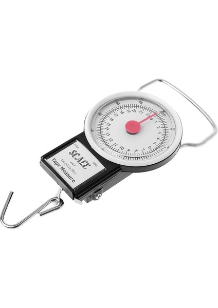 Siyah 50LB Taşınabilir Mekanik Kadran Ölçeği Asılı/balık/bagaj/mutfak Terazisi Asılı Kanca Çok Amaçlı Terazi W/bant T5EF (Yurt Dışından) fırsatları
