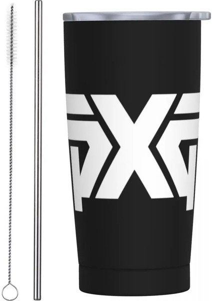 Çoklu 20 Oz Golf Lover Bardak, Saman ve Kapaklı Paslanmaz Çelik Kupa Soğuk ve Sıcak Kahve Için Çift Duvar Vakum Yalıtımlı 20OZ (Yurt Dışından) modelleri