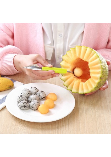 Kırmızı 2 In1 Çift Kafalı Paslanmaz Çelik Meyve Topu Oyma Bıçağı Meyve Kepçe Kavun Kazıcı Meyve Kavanoz Patates Püresi Baller Dondurma Kaşığı (Yurt Dışından) modelleri