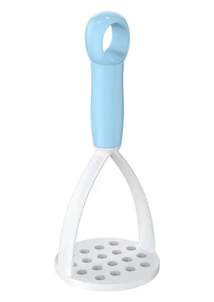 Mavi Patates Ezici Üniforma Örgü Emek Tasarrufu Sağlayan Polipropilen Presleme Tarzı Patates Ezici Püresi Mutfak Aracı Ev Pp Preslenmiş Kıyma (Yurt Dışından)