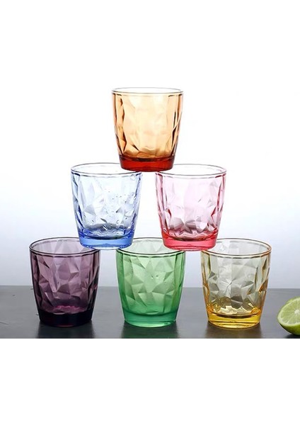 Gök Mavisi 300ML 10OZ Meyve Suyu Bardağı Renkli Akrilik Çevre Koruma Düşme Karşıtı 300ML Bira Kupaları Çay Içme Bardakları Bar Restoran Ev Eşyaları (Yurt Dışından) fiyatları