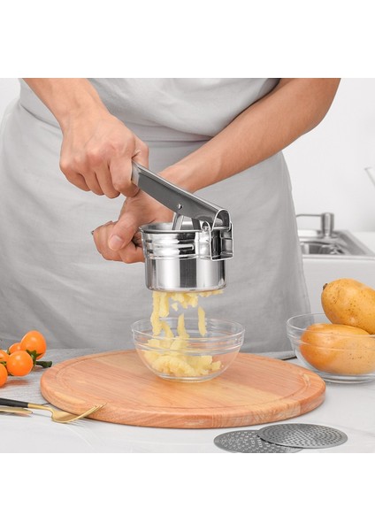 Patates Ezicileri Patates Ezicileri Paslanmaz Çelik Patates Ezici Ticari Patates Ezici Ağır Hizmet Büyük Patates Domates ve Daha Fazlası Için Uygun (Yurt Dışından)
