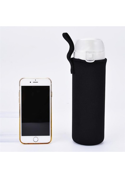 Gri 360ML Spor Su Şişesi Kapağı Neopren Yalıtım Kol Çantası Kılıfı 550ML Taşınabilir Vakum Bardak Seti Spor Kamp Aksesuarları (Yurt Dışından) fırsatları