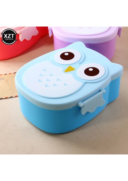 Sarı 1 Adet Sevimli Karikatür Baykuş Plastik Mühür Yemek Kabı Moda Uygun Çocuk Okul Piknik Taşınabilir Bento Sofra Piknik Seti (Yurt Dışından) fırsatları