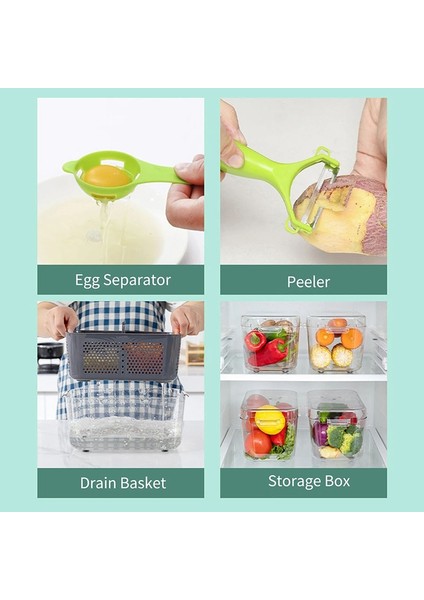 12 In 1-Yeşil 8/22 In 1 Çok Fonksiyonlu Sebze Doğrama Dicer Dilimleme Sebze Kesici Mutfak Rende Soğan Sarımsak Havuç Patates Mutfak Aracı (Yurt Dışından) indirimleri