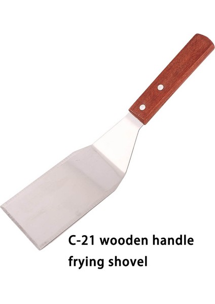 C 21KIZARTMA Spatulası Ahşap Saplı Kesici Kullanışlı Kazıyıcı Kürek Geniş Uygulama Kesme Aleti Pas Önleyici Spatula Aksesuarları C-21KIZARTMA (Yurt Dışından) modelleri