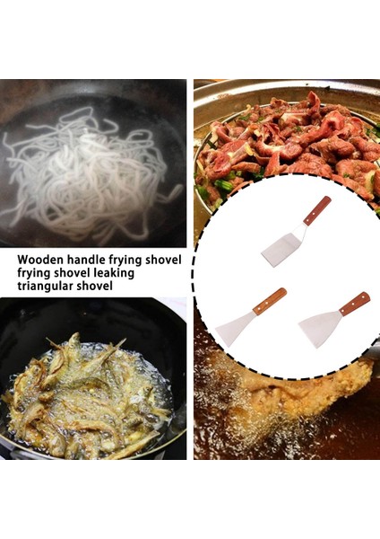 C 21KIZARTMA Spatulası Ahşap Saplı Kesici Kullanışlı Kazıyıcı Kürek Geniş Uygulama Kesme Aleti Pas Önleyici Spatula Aksesuarları C-21KIZARTMA (Yurt Dışından) fırsatları