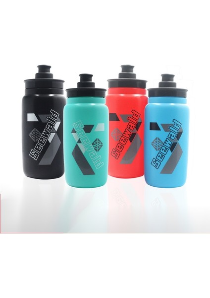 Biange Yeşil 550 ml Açık Spor Şişe 550 ml Bisiklet Sürme Sıkma Tipi Su Şişesi Su Bardağı Gıda Sınıfı Malzeme (Yurt Dışından)