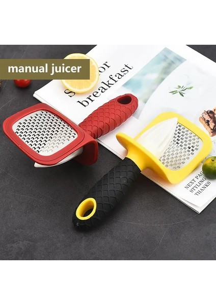 Sarı Manuel Limon Sıkacağı Mini Blender Alüminyum Alaşımlı El Preslenmiş Portakal Meyve Sıkacağı Taşınabilir Pratik Mutfak Aletleri Aksesuarları (Yurt Dışından) indirimleri