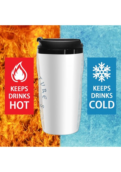 250 ml Yeni Gusu Lan Yaz Ders Serisi Seyahat Kahve Kupa Bardak Kahve Siyah Kahve Fincanı (Yurt Dışından)