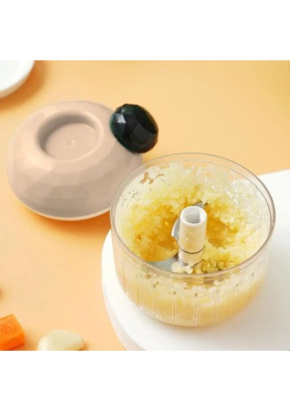 Yeşil Mini Sarımsak Kıyıcı Manuel Soğan Zencefil Kıyıcı Taşınabilir Mutfak Robotu Sebze Öğütücü Kesici Kıyma Kırıcı Mutfak Gereçleri (Yurt Dışından) fırsatları