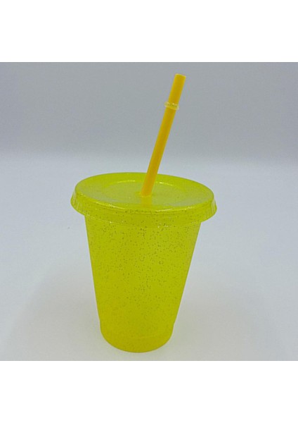 Yeşil L Güzel Pipetli Içme Şişesi Bardak Taşınabilir Iyi Sızdırmazlık Bebek Saman Içme Bardağı (Yurt Dışından)