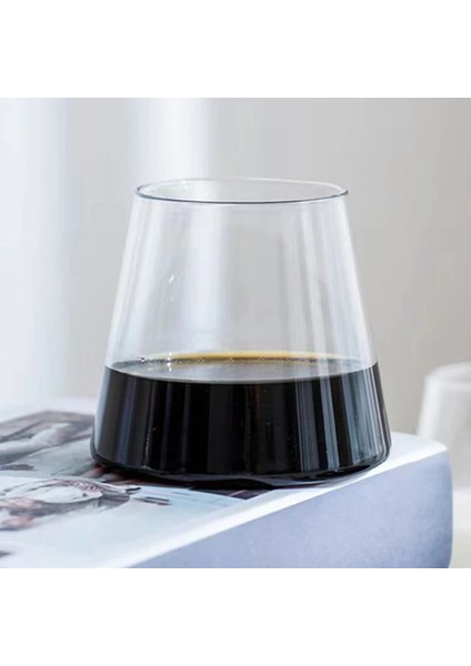 Şeffaf 300ML 300ML Yüksek Güzellik, Yüksek Borosilikat, Yüksek Sıcaklığa Dayanıklı Cam Bardak, Ev Fuji Dağ Kupası, Su Bardağı, Cam Bardak (Yurt Dışından)