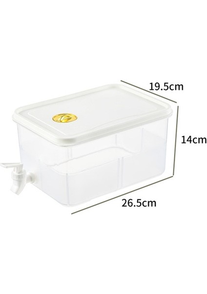 5l B Soğuk Su Sürahisi Musluk Suyu ile Içecek Içecek Dağıtıcı Meyve Çaydanlık Tankı Buzdolabı Suyu Su Isıtıcısı Limonata Için Soğuk Su Sürahisi (Yurt Dışından)