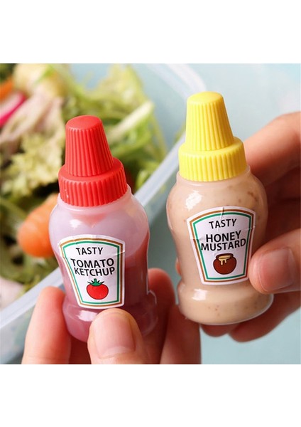 2 Adet Mini Domates Ketçap Şişesi Taşınabilir Küçük Sos Kabı Güzel Seyahat Piknik Salata Şişeleri Ev Mutfak Bar Malzemeleri (Yurt Dışından) indirimleri