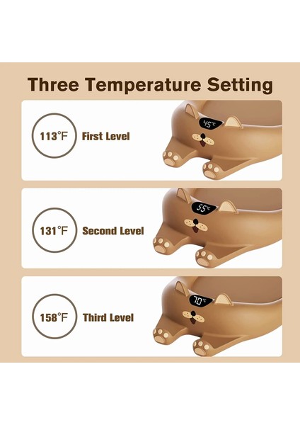 Pembe Elektrikli Isıtmalı Coaster Kahve Kupa Bardak Isıtıcı Ped Ev Ofis Için Süt Çay 3 Sıcaklık Ayarı ile (Yurt Dışından) fırsatları