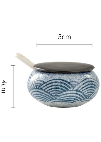 C Baharat Kavanozu Seramik Baharat Kavanoz Tuz ve Biberlikler Ahşap Tepsi Baharat Kutusu Ev Mutfak Aletleri Baharat Organizatör Kavanoz Mutfak Aksesuarları (Yurt Dışından)