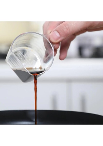 Mililitre Işaretli Şeffaf Küçük Ölçme Kabı Düz Tasarım Pirinç Kepçesi Saplı Hassas Pirinç Ölçme Kabı Pişirme Için Kolay (Yurt Dışından) fırsatları