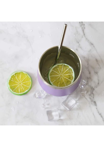 Siyah 301-400 ml Paslanmaz Çelik Şarap Bardakları Kapaklı 12 Oz Yalıtımlı Şarap Bardağı Köksüz Çift Duvar Vakum Şarap Bardağı Kahve (Yurt Dışından)