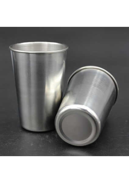 320 ml 1 Adet Açık Pratik Seyahat Paslanmaz Çelik Bardak Mini Set Gözlük Viski Şarap Için Kılıf ile Taşınabilir Drinkware 30/70/180/320 ml (Yurt Dışından)