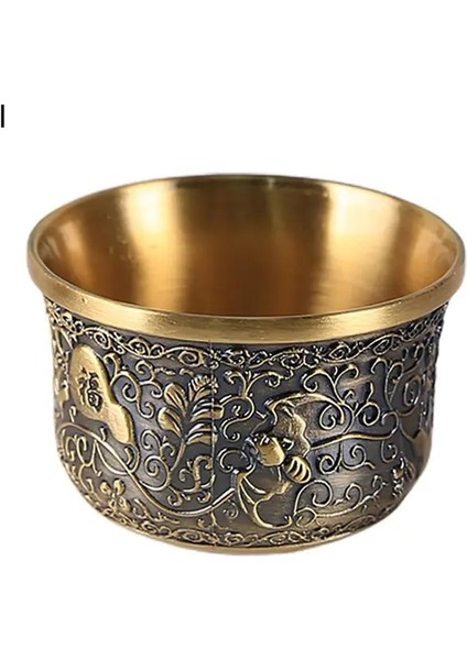 I Çay Fincanı Şarap Bardakları Şampanya Bardakları Içecek Kadehi Kokteyl Bardakları Altın Vintage Çin Tarzı Yaratıcı Hediye Bar Ev Dekor Için (Yurt Dışından)