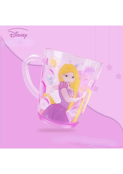 Rapunze 201-300 ml Orijinal Disney Çocuk Bardak Karikatür Mickey Minnie Dondurulmuş Elsa Kupalar Bardak Içecek Su Saman Prenses Serisi Süt Kupa Bebek (Yurt Dışından)